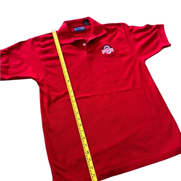 Ohio State Buckeyes Vintage Polo T Shirt Crable Sportswear Men Size Medium - Picture 2 of 5